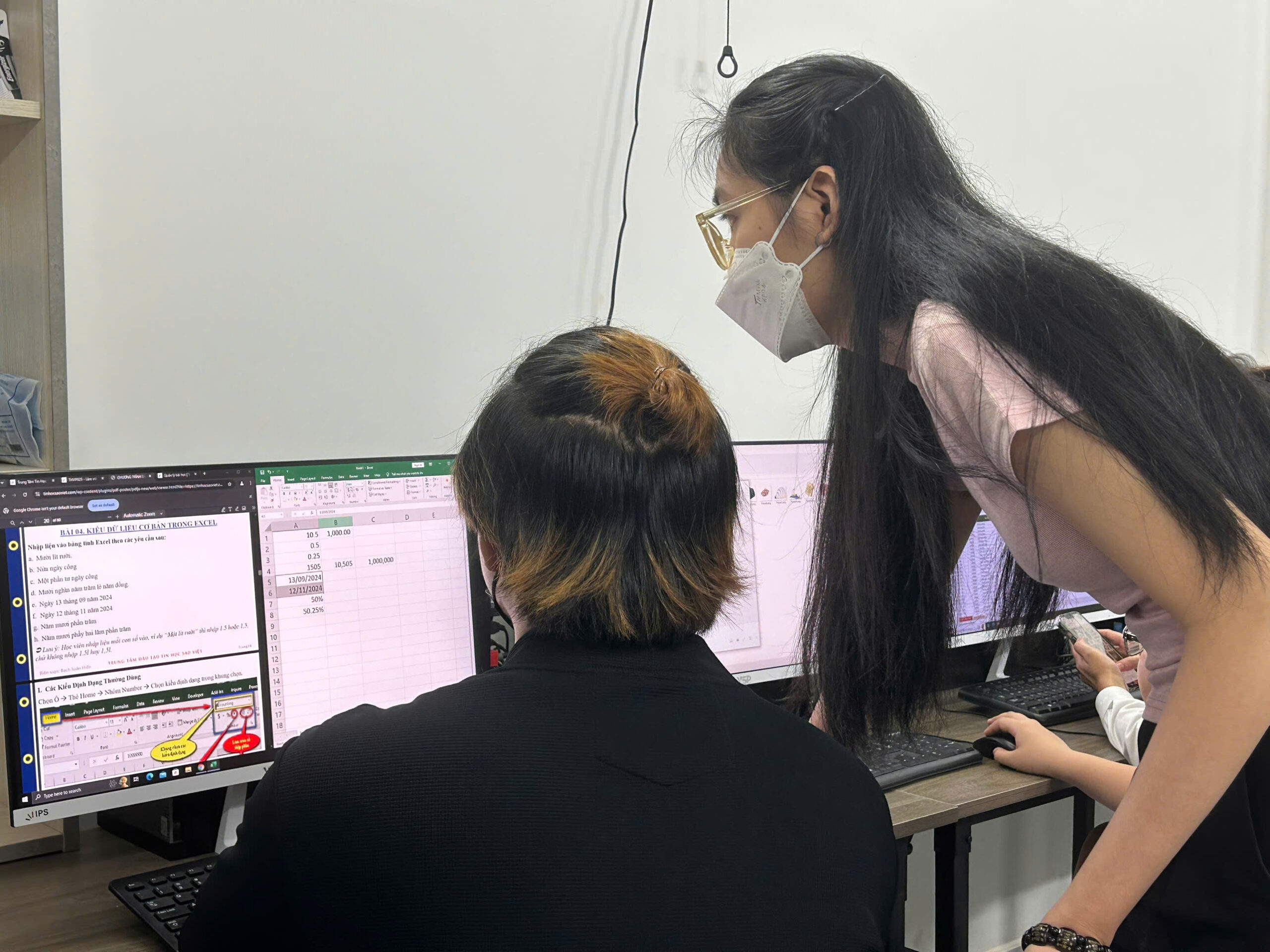 khóa học AI tại trung tâm